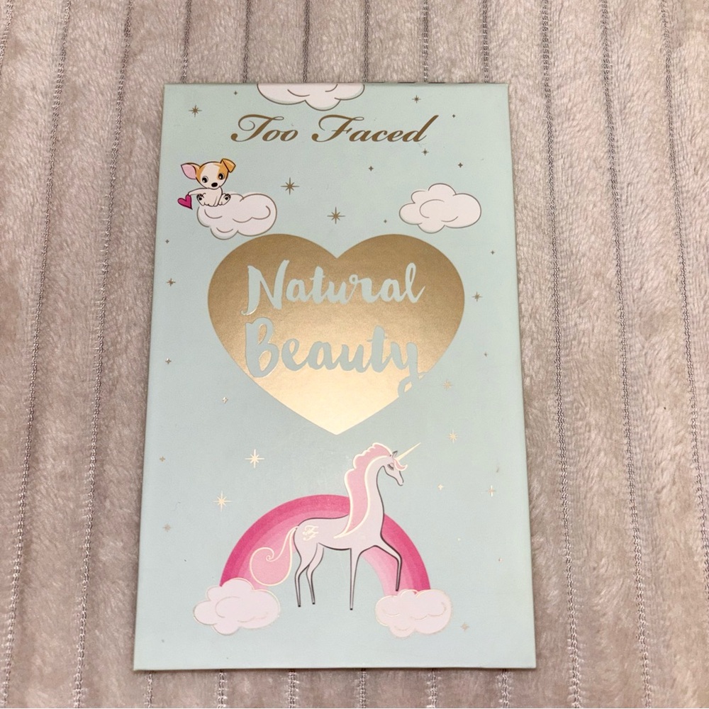 Too Faced Natural Beauty Unicorn Eyeshadow Palette - New - Discontinued